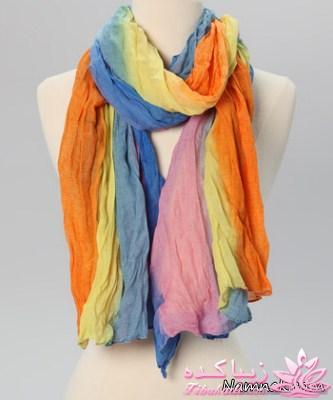 انواع مدل های شال و روسری 93